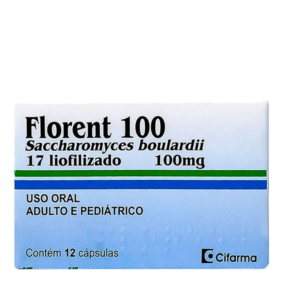 Imagem do produto FLORENT 100MG CIFARMA COM 12 CAPSULAS