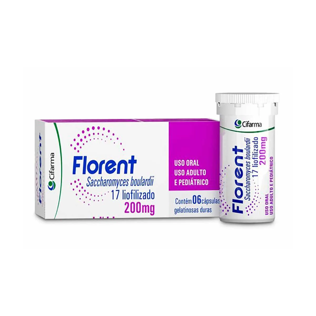 Imagem do produto FLORENT 200MG CIFARMA COM 6 CAPSULAS