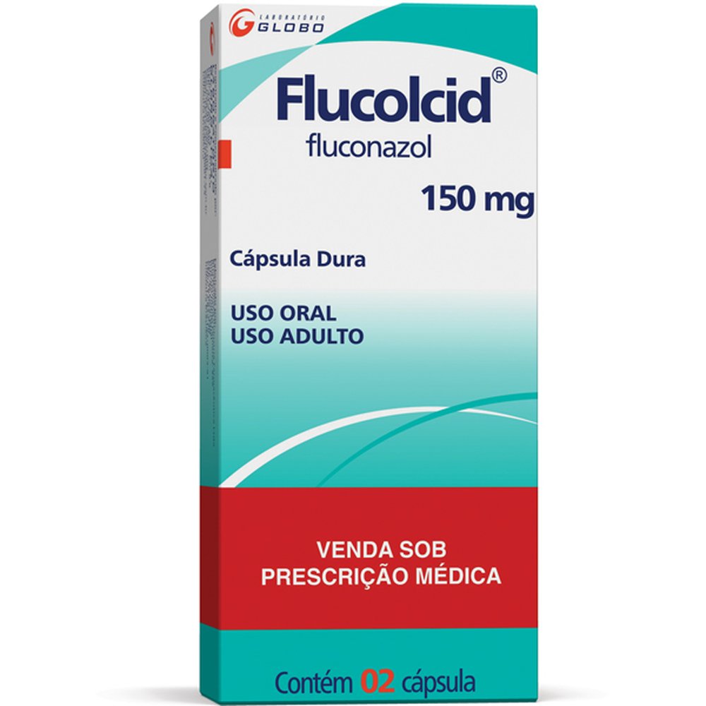 Imagem do produto FLUCOLCID 150MG GLOBO CAIXA COM 2 CAPSULAS