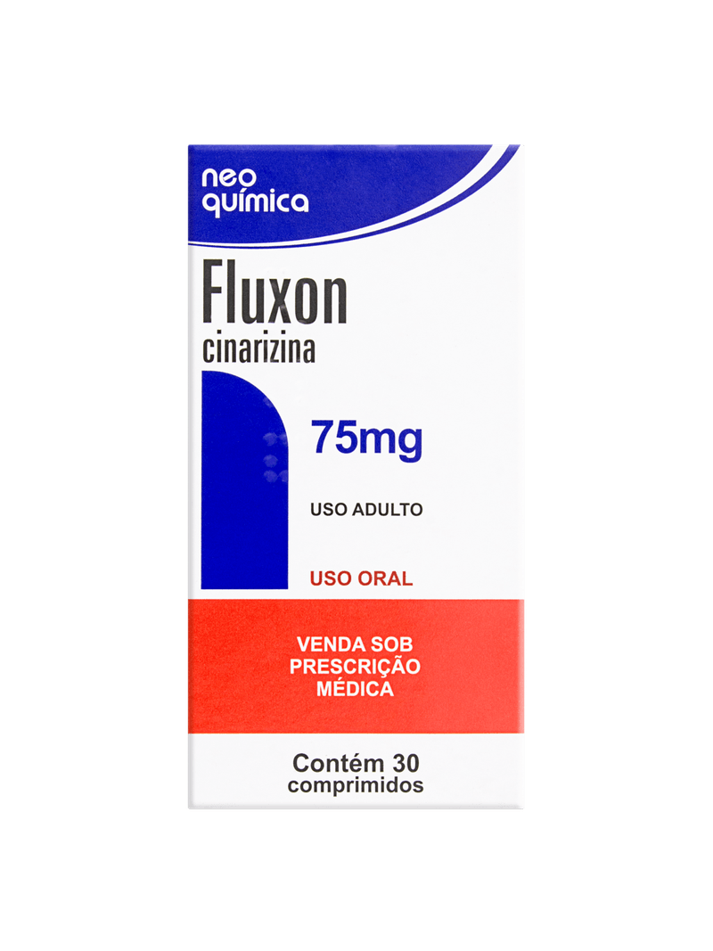 Imagem do produto FLUXON 75MG NEO QUIMICA CAIXA COM 30 COMPRIMIDOS