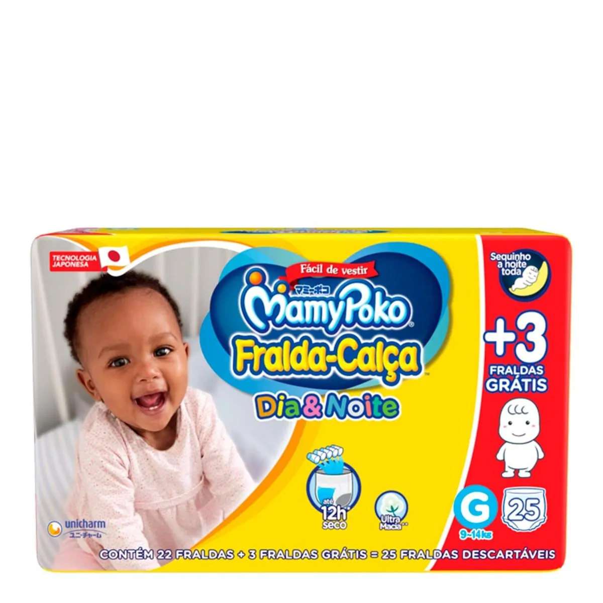 Imagem do produto FRALDA DESCARTAVEL MAMYPOKO DIA E NOITE CALCA JUMBINHO TAMANHO G LEVE 25 PAGUE 22