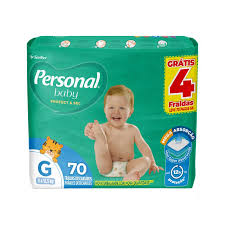 Imagem do produto FRALDA DESCARTAVEL PERSONAL GIGA TAMANHO G COM 70 UNIDADES