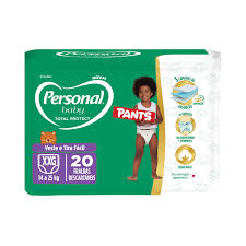 Imagem de FRALDA DESCARTAVEL PERSONAL PROTECT PANTS JUMBO TAMANHO XXG COM 20 UNIDADES