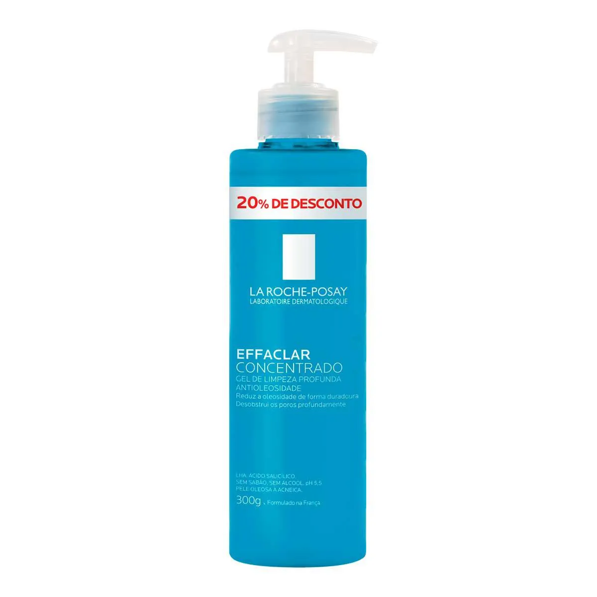 Imagem do produto GEL DE LIMPEZA EFFACLAR CONCENTRADO LA ROCHE POSAY 300G