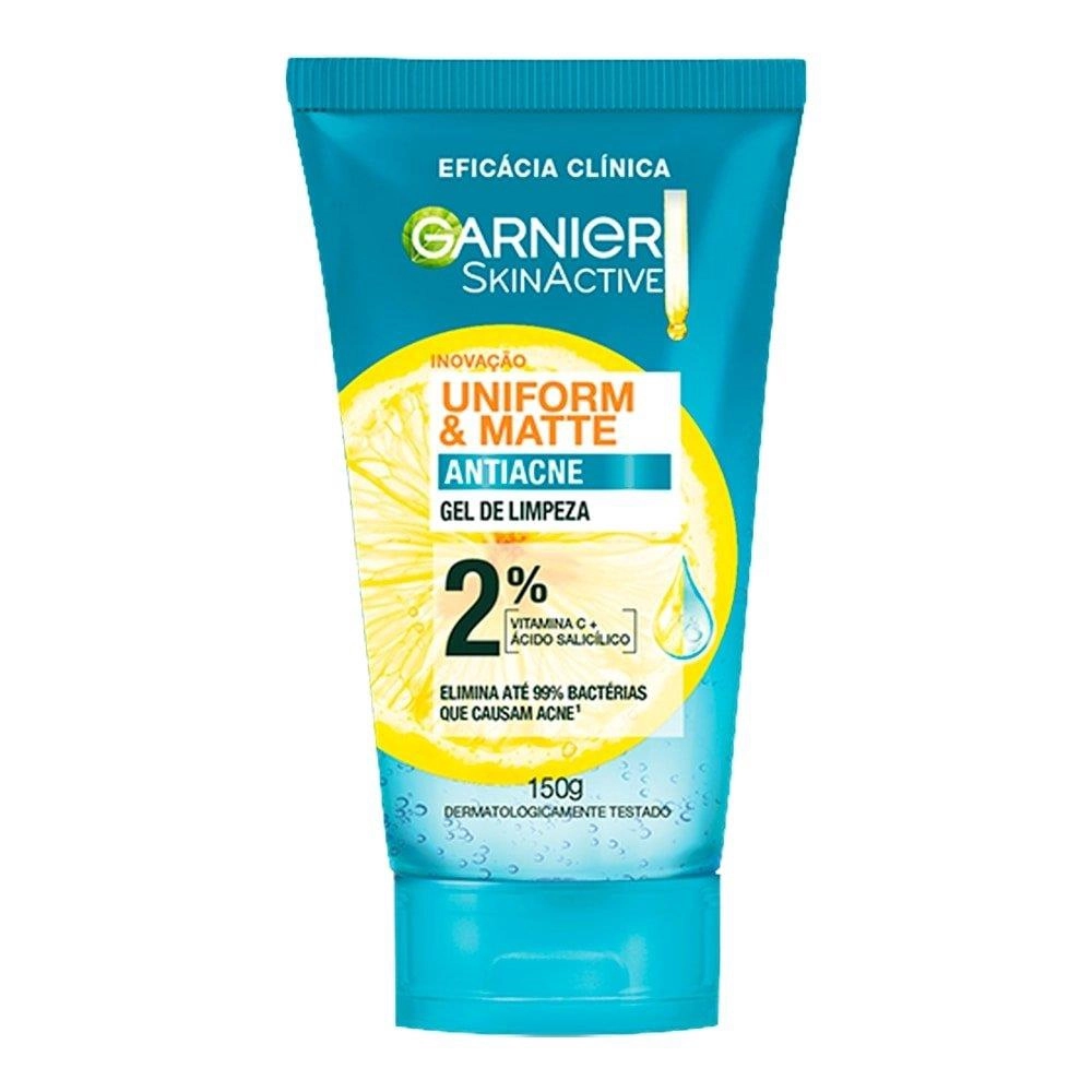 Imagem do produto GEL DE LIMPEZA FACIAL GARNIER ANTIACNE 150G