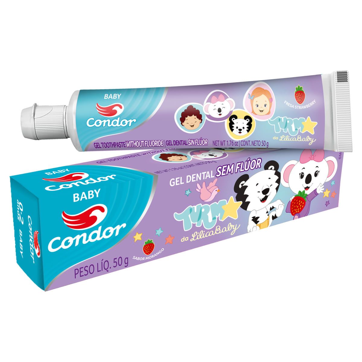 Imagem do produto GEL DENTAL INFANTIL CONDOR LILICA BABY 50G