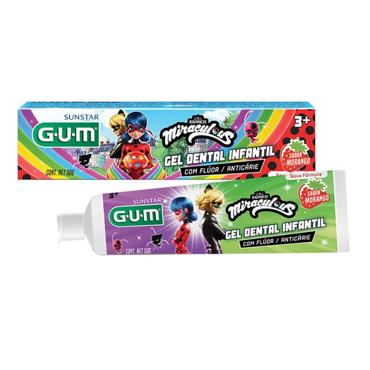 Imagem do produto GEL DENTAL INFANTIL GUM MIRACULOUS 50G