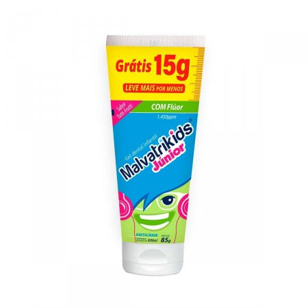 Imagem do produto GEL DENTAL MALVATRIKIDS JUNIOR 85G