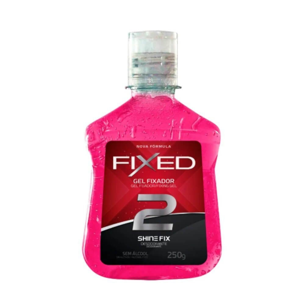 Imagem do produto GEL FIXADOR FATOR2 FORTE ROSA 250G