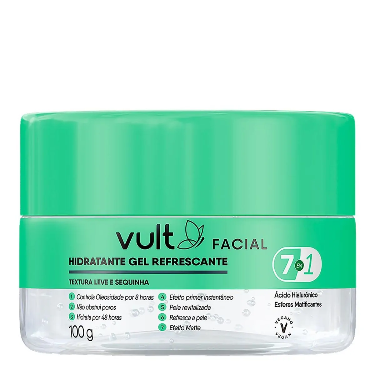 Imagem do produto GEL HIDRATANTE FACIAL REFRESCANTE VULT CARE 100G