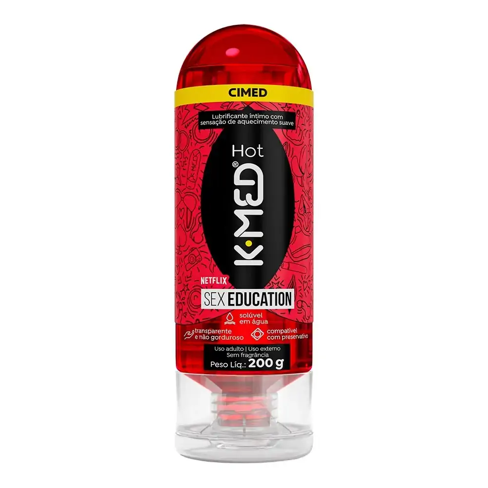 Imagem do produto GEL K-MED HOT SEX EDUCATION 200G