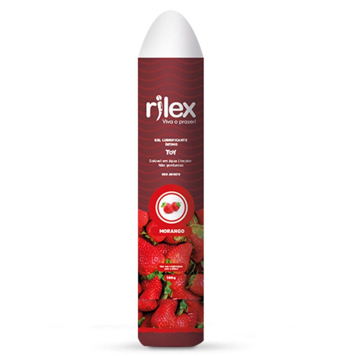 Imagem do produto GEL LUBRIFICANTE INTIMO RILEX TOY MORANGO 100G