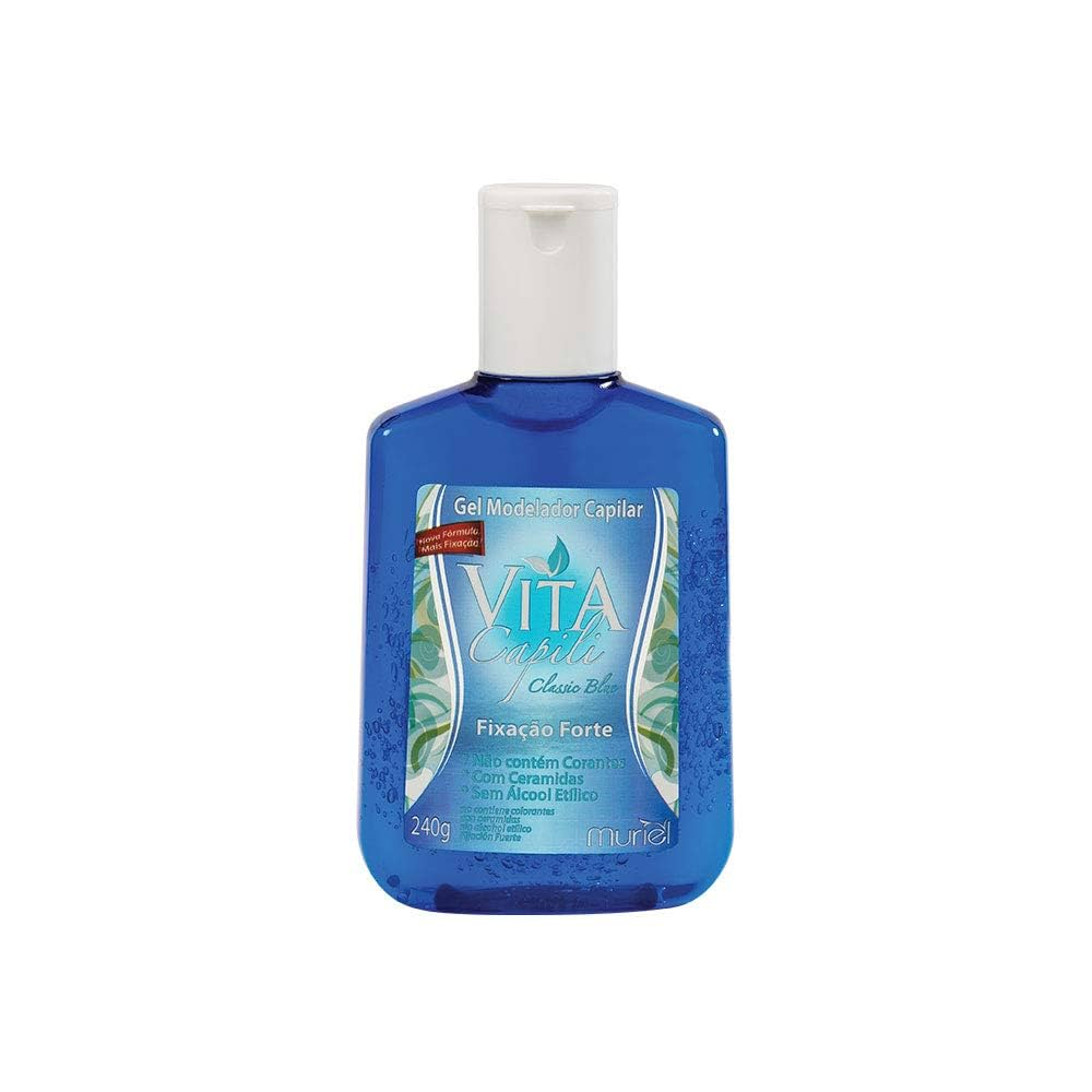 Imagem do produto GEL MURIEL VERT BRILHO MOLHADO AZUL 240G