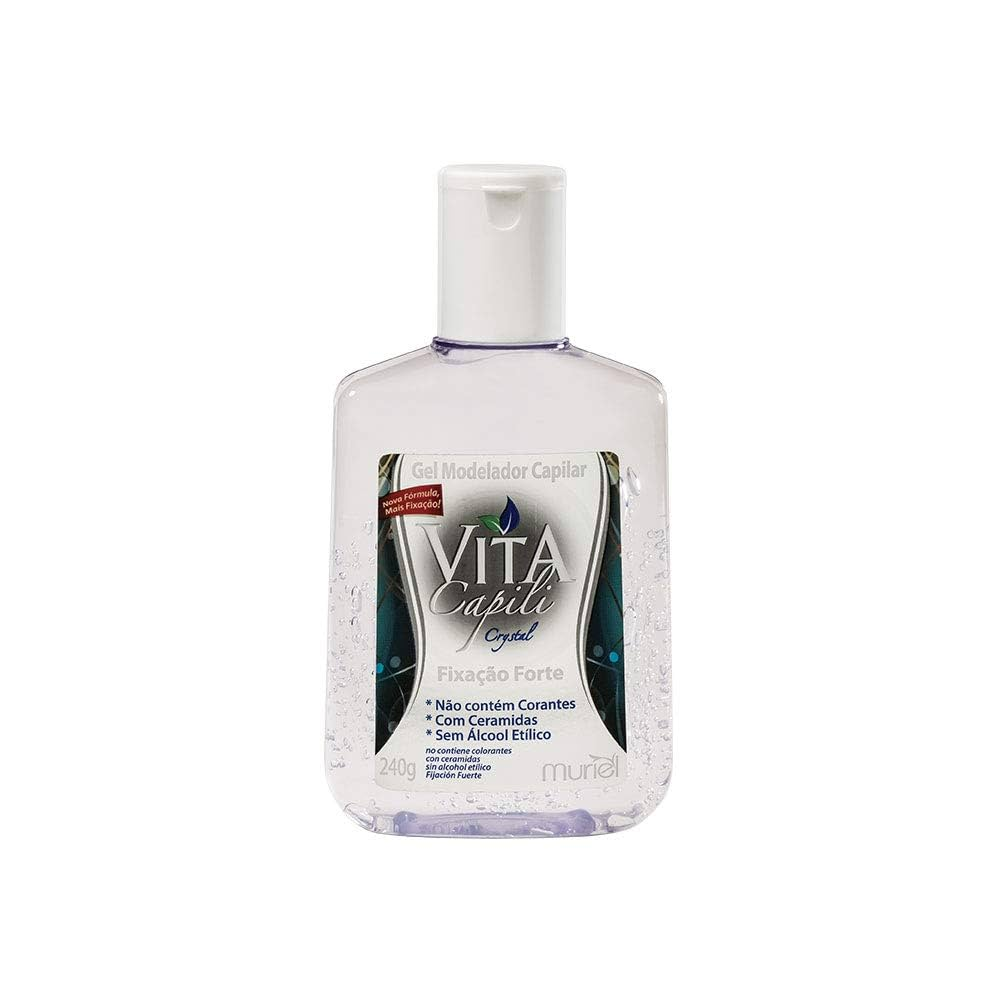 Imagem do produto GEL MURIEL VERT BRILHO MOLHADO CRYSTAL 240G