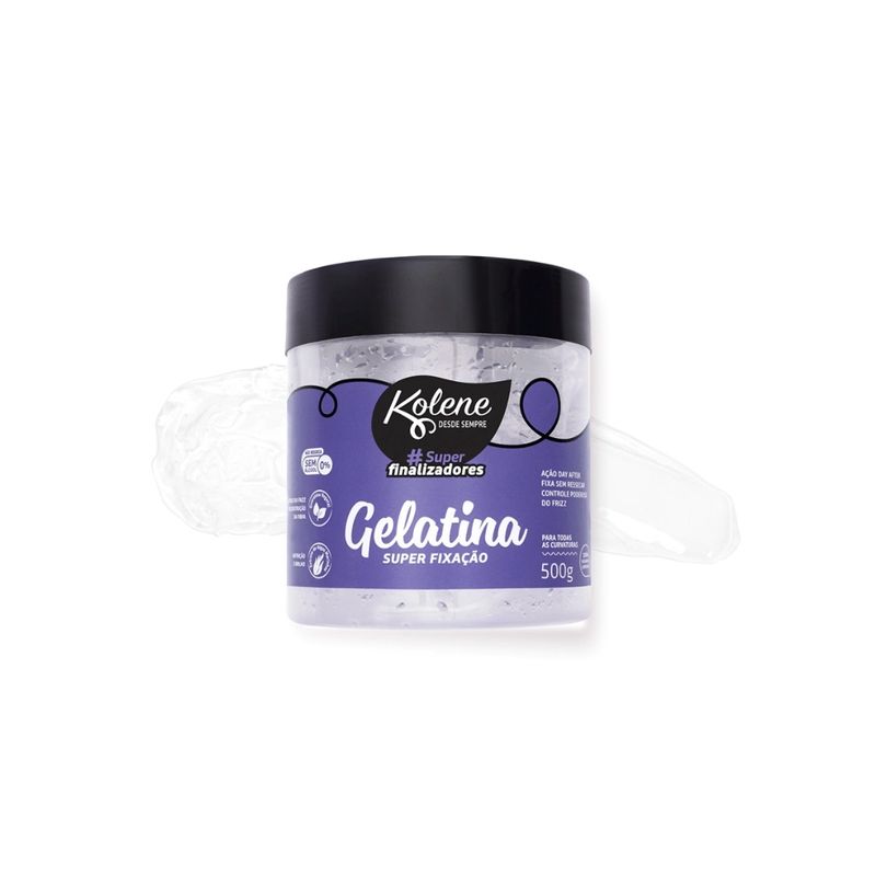 Imagem do produto GELATINA CAPILAR KOLENE SUPERFINALIZADOR ROXO 500G