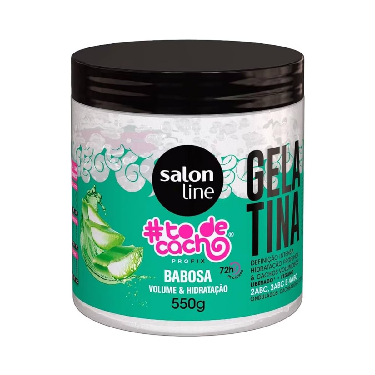 Imagem do produto GELATINA CAPILAR SALON LINE #TODECACHO BABOSA 550G