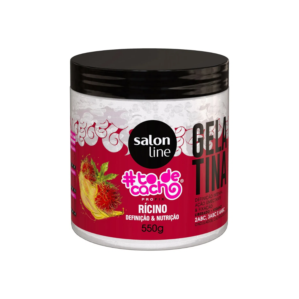 Imagem do produto GELATINA CAPILAR SALON LINE #TODECACHO RICINO 550G
