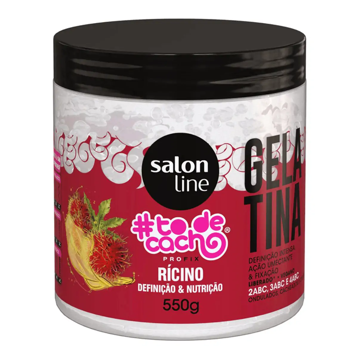 Thumbnail de GELATINA CAPILAR SALON LINE #TODECACHO RICINO 550G