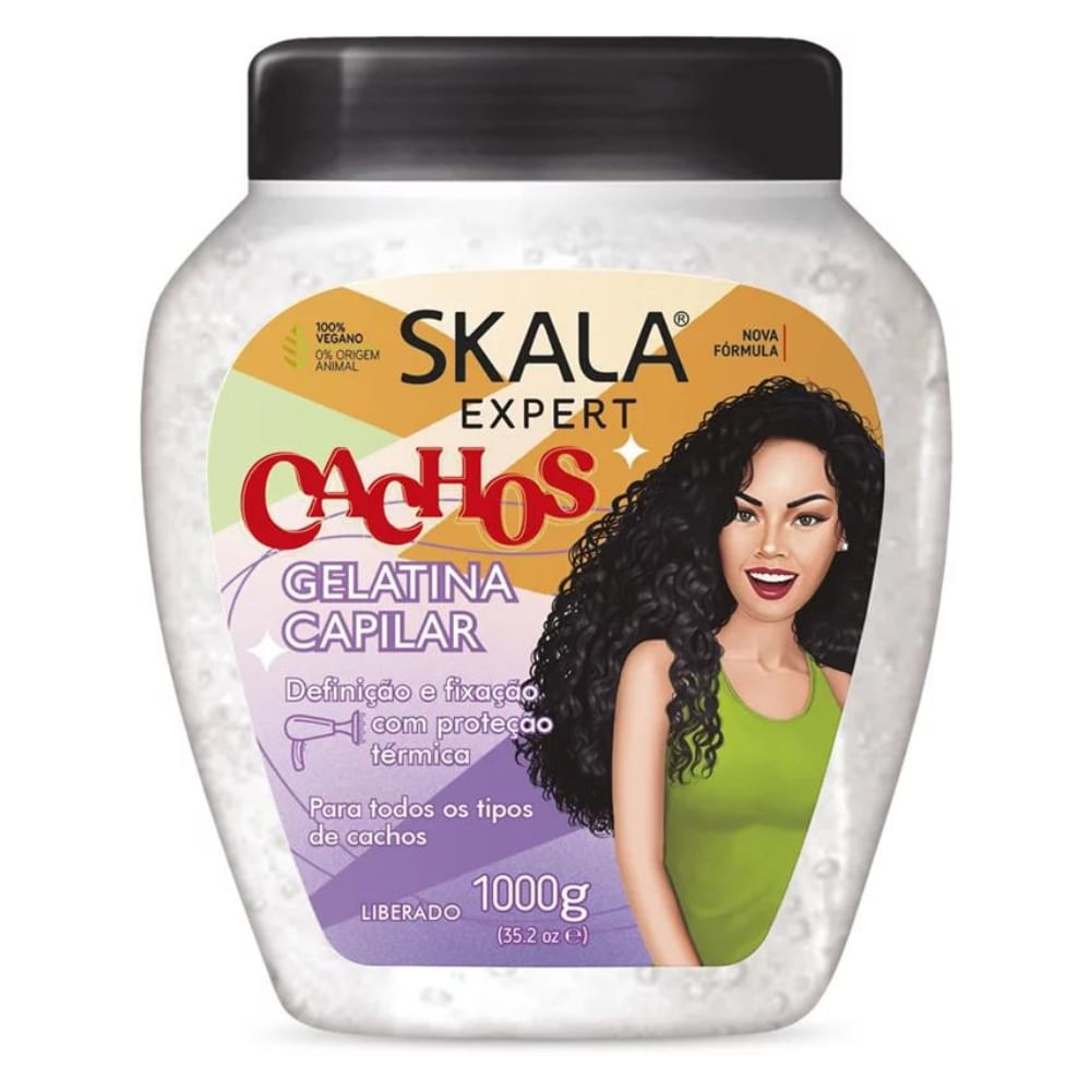 Imagem do produto GELATINA CAPILAR SKALA PARA CACHOS 1KG