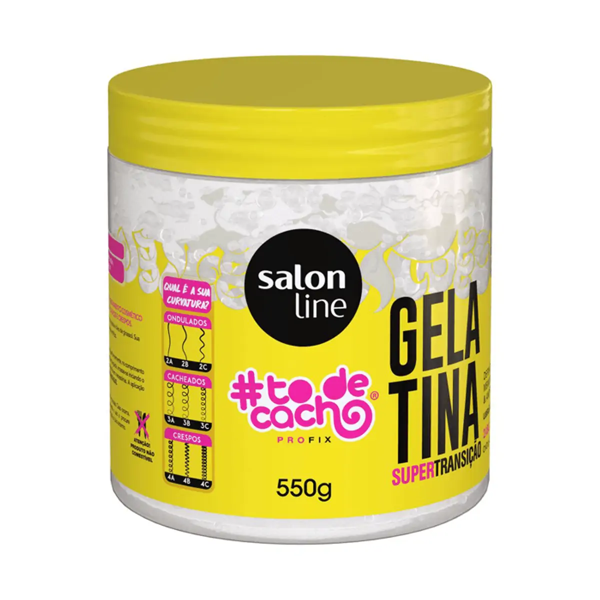 Imagem do produto GELATINA SALON LINE TO DE CACHO TRANSICAO 550G