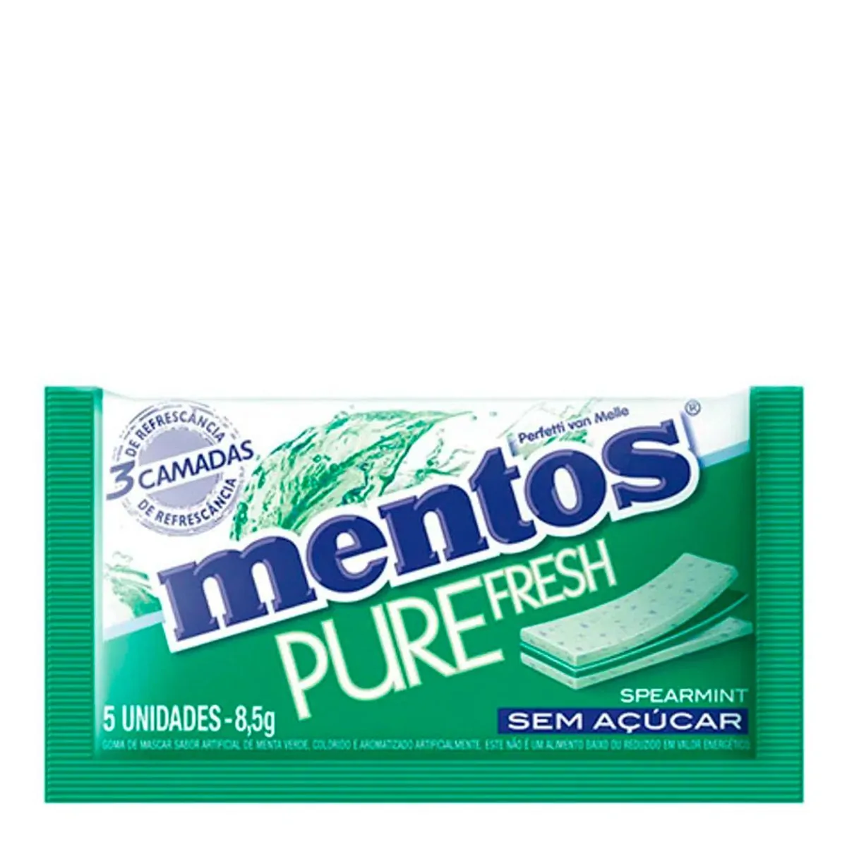 Thumbnail de GOMA DE MASCAR MENTOS SPEARMINT 8G