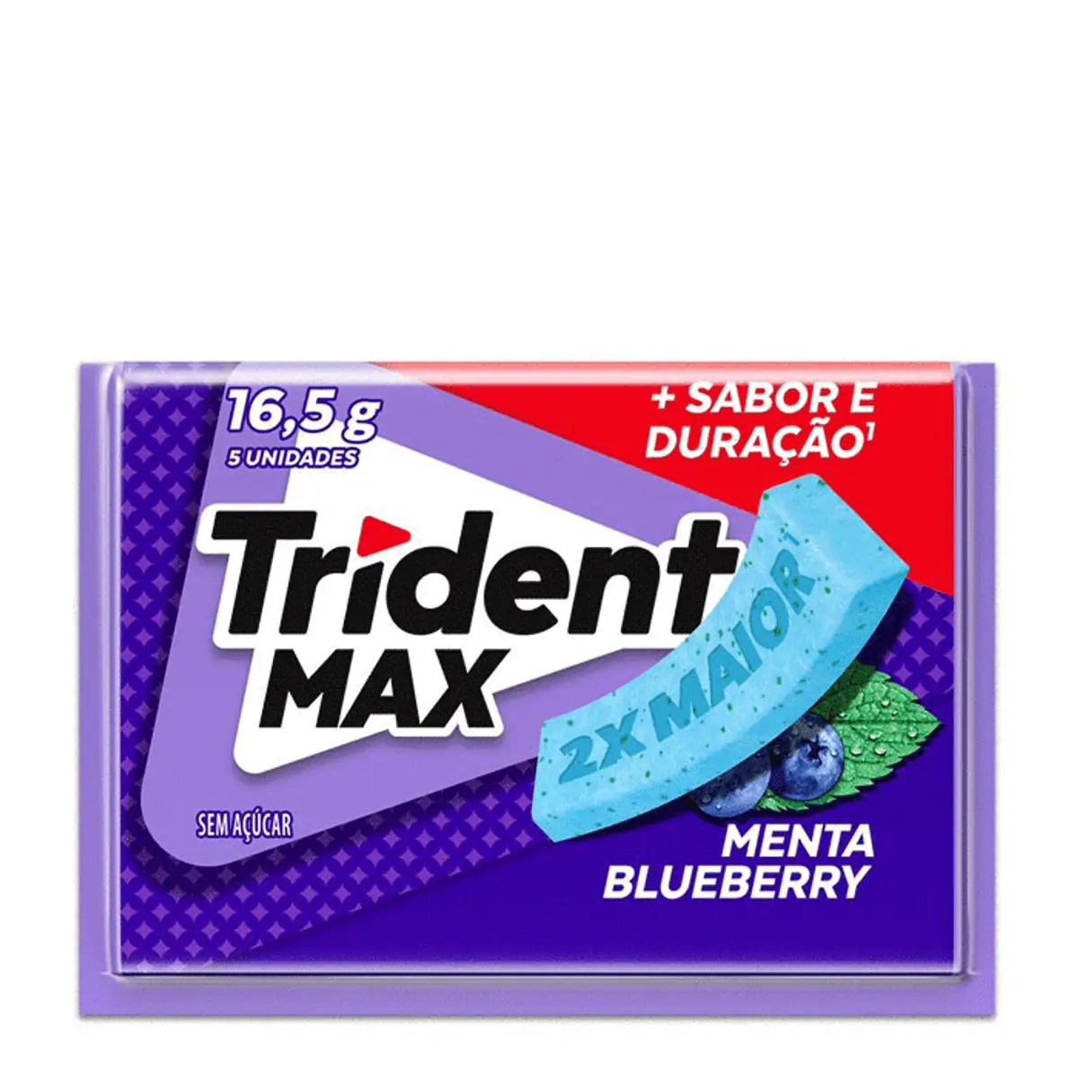Thumbnail de GOMA DE MASCAR TRIDENT MAX MENTABERRY MONDELEZ 16.5G