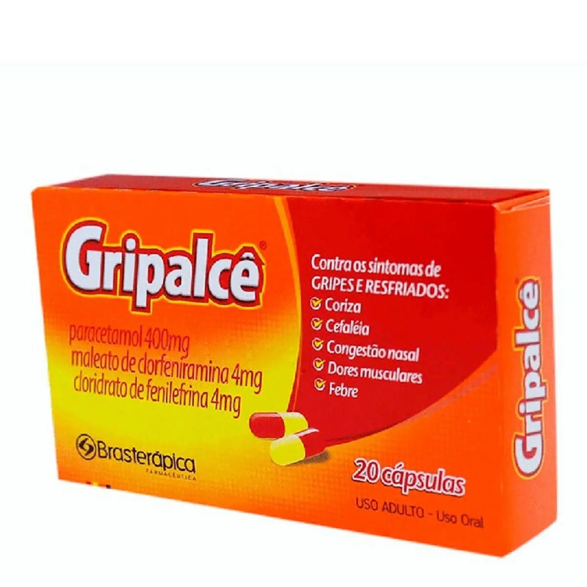 Thumbnail de GRIPALCE CAIXA COM 2 BLISTERES DE 10 CAPSULAS