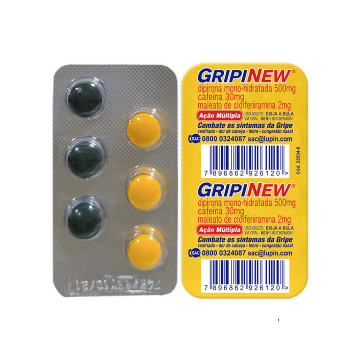 Imagem do produto GRIPINEW CARTELA COM 3 DOSES