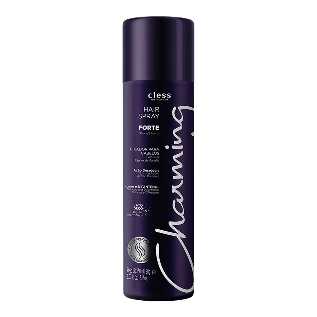 Imagem do produto HAIR SPRAY CLESS CHARMING FIXACAO FORTE 150ML