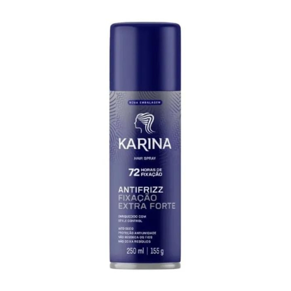 Thumbnail de HAIR SPRAY KARINA FIXACAO EXTRA FORTE 250ML