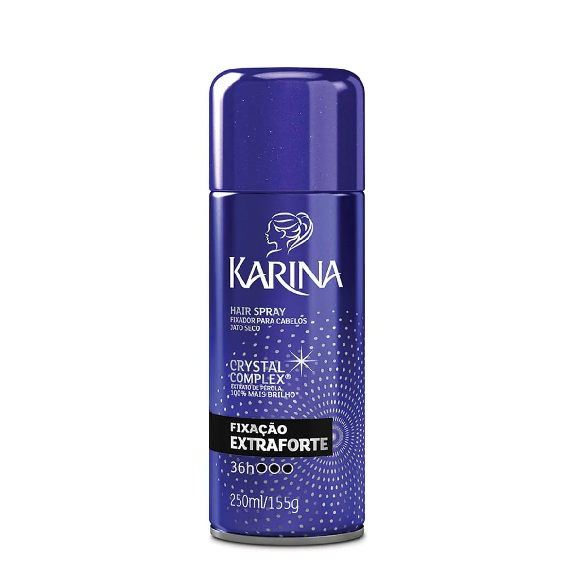 Imagem do produto HAIR SPRAY KARINA FIXACAO EXTRA FORTE 250ML