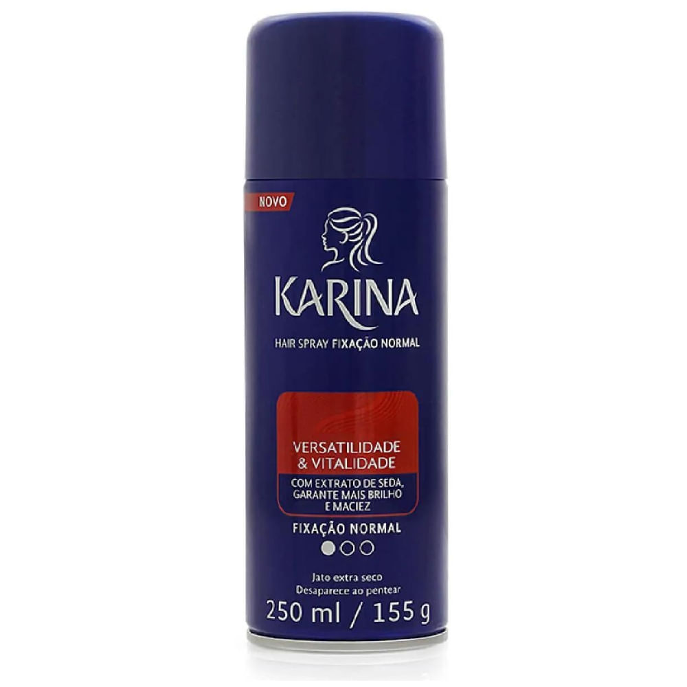 Thumbnail de HAIR SPRAY KARINA FIXACAO NORMAL 250ML