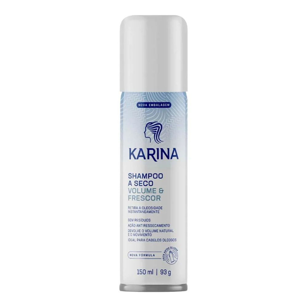 Imagem do produto HAIR SPRAY KARINA VOLUME E FRESCOR 150ML