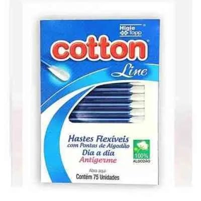 Imagem do produto HASTES FLEXIVEIS COTTON FAMILIAR COM 75 UNIDADES