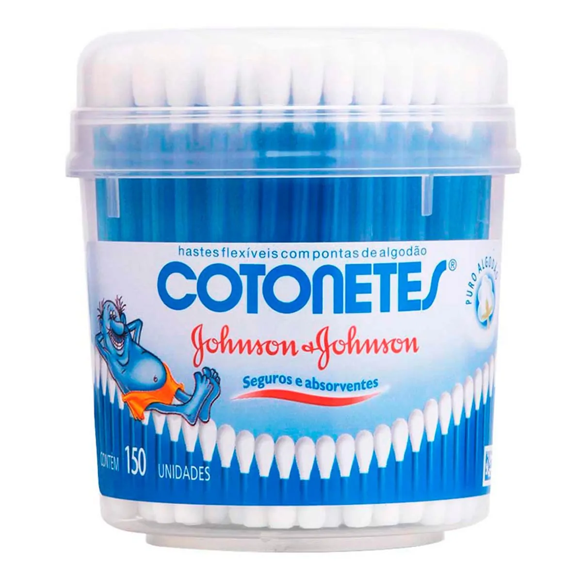 Imagem do produto HASTES FLEXIVEIS JOHNSONS POTE COM 150 UNIDADES
