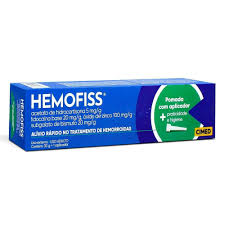 Imagem do produto HEMOFISS POMADA BISNAGA COM 30G E 10 APLICADORES