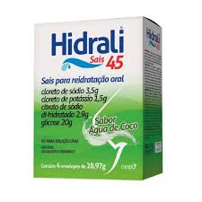 Imagem do produto HIDRALI PO 28,97G SABOR COCO 4 ENVELOPES
