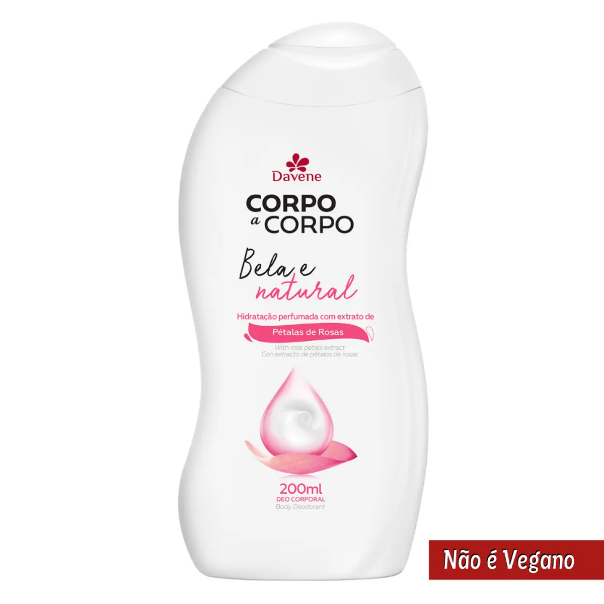 Imagem do produto HIDRATANTE CORPORAL DAVENE CORPO A CORPO NATURAL 200ML
