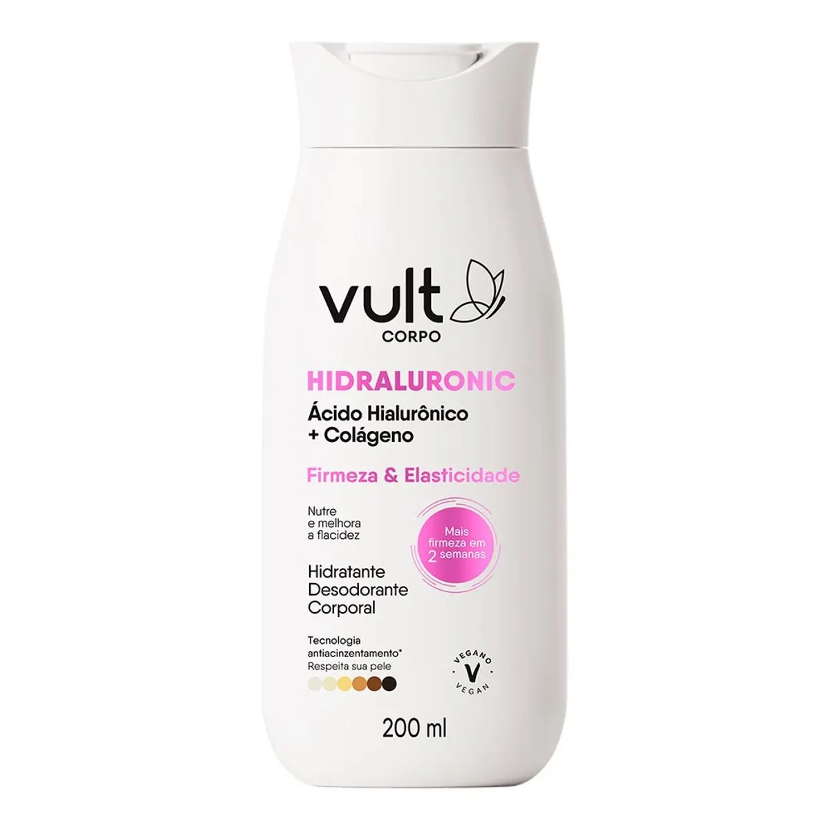 Imagem do produto HIDRATANTE CORPORAL VULT CORPO HIALURONICO E COLAGENO 200ML