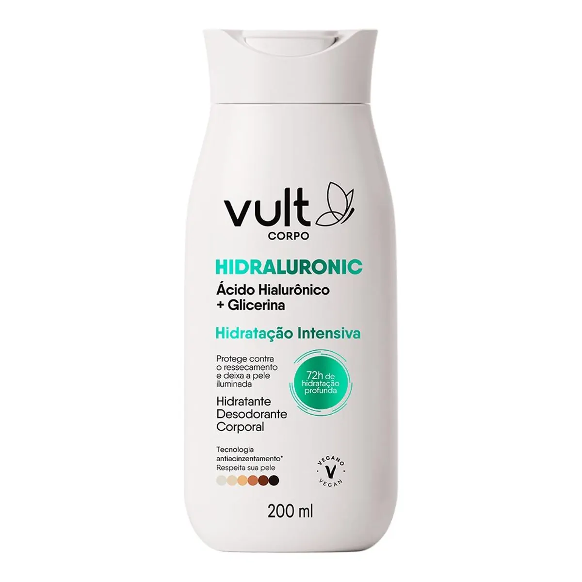 Imagem do produto HIDRATANTE CORPORAL VULT CORPO HIALURONICO E GLICERINA 200ML