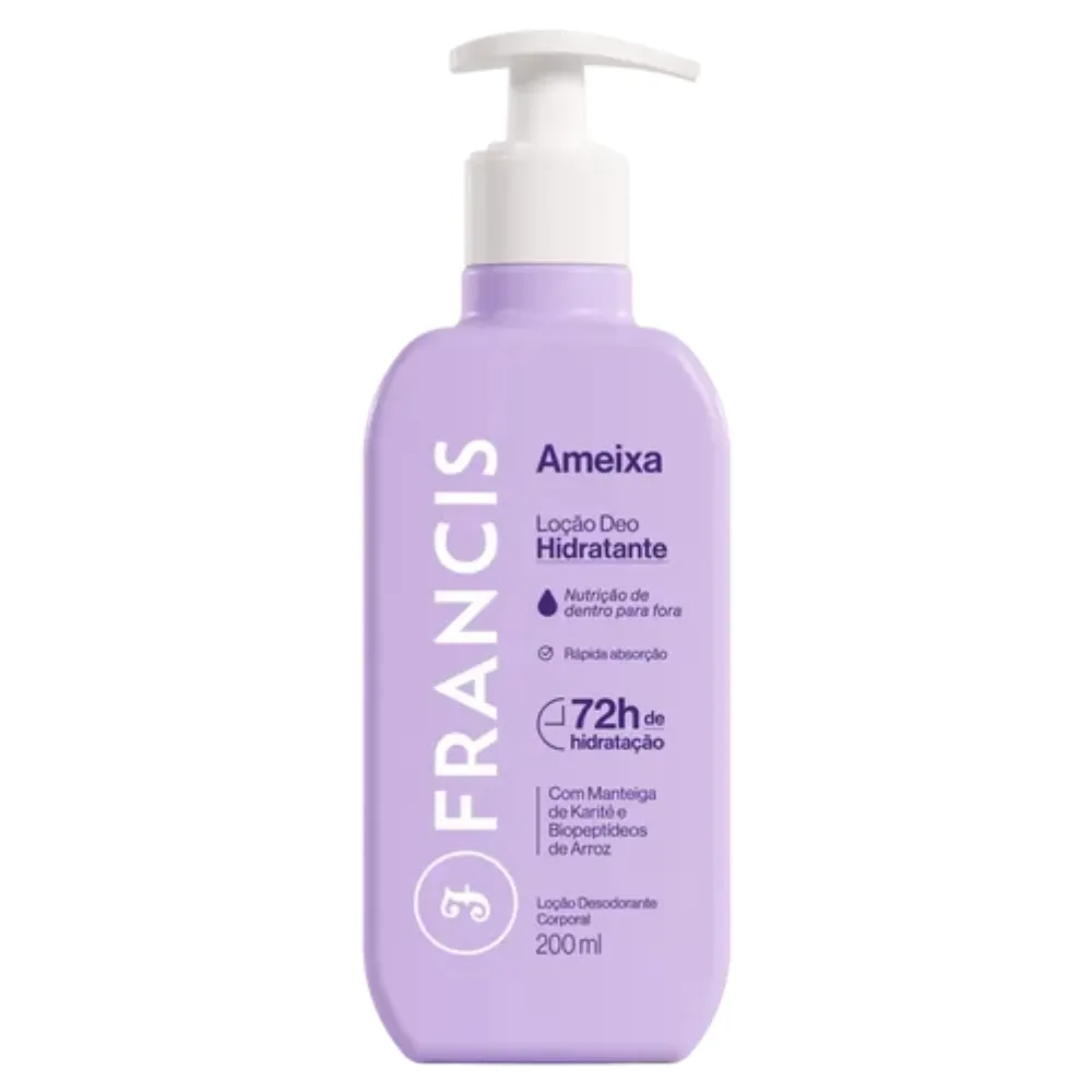 Imagem do produto HIDRATANTE DESODORANTE FRANCIS AMEIXA LILAS 200ML