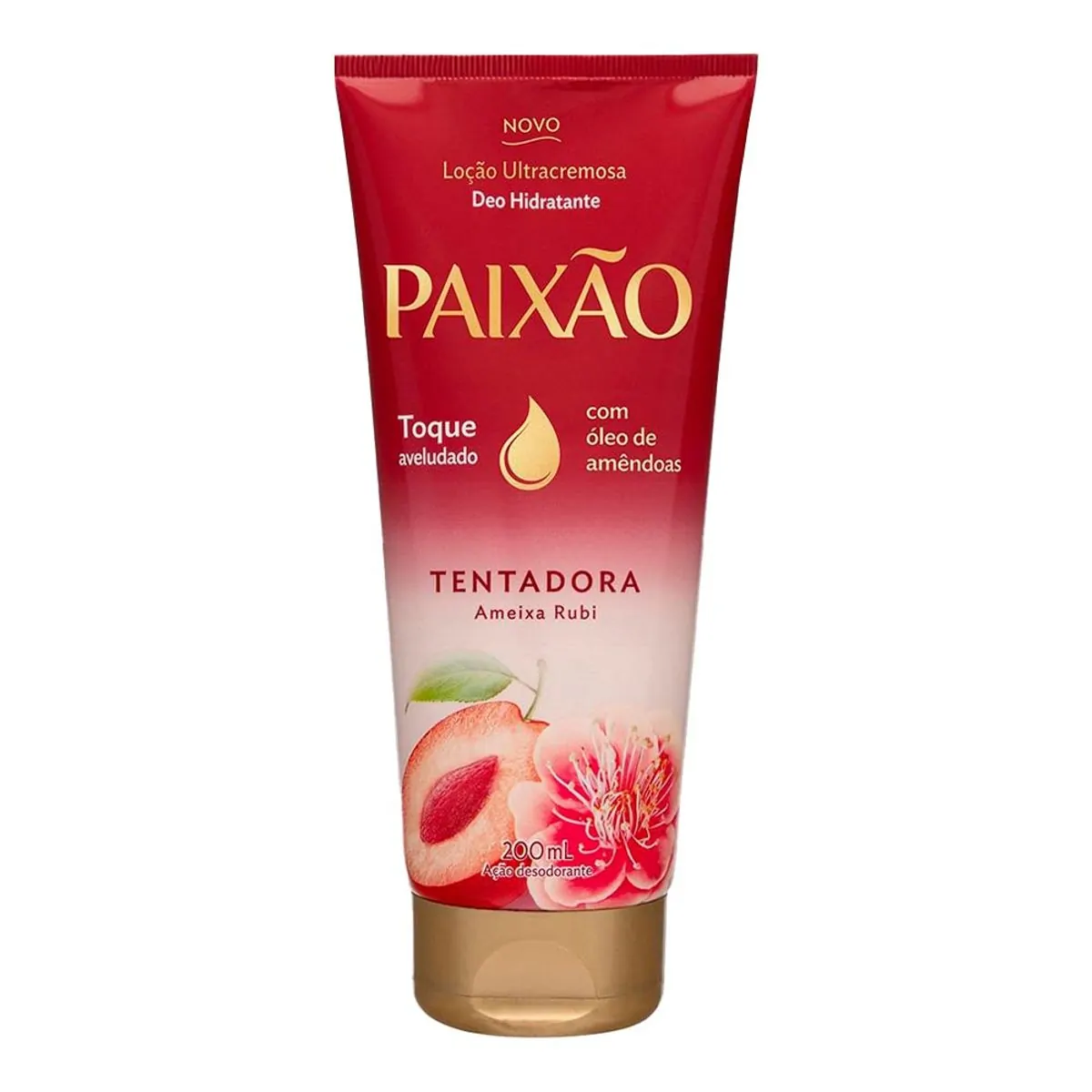 Imagem do produto HIDRATANTE DESODORANTE PAIXAO ULTIMATE TENTACAO AMENDOA E ROSAS 200ML