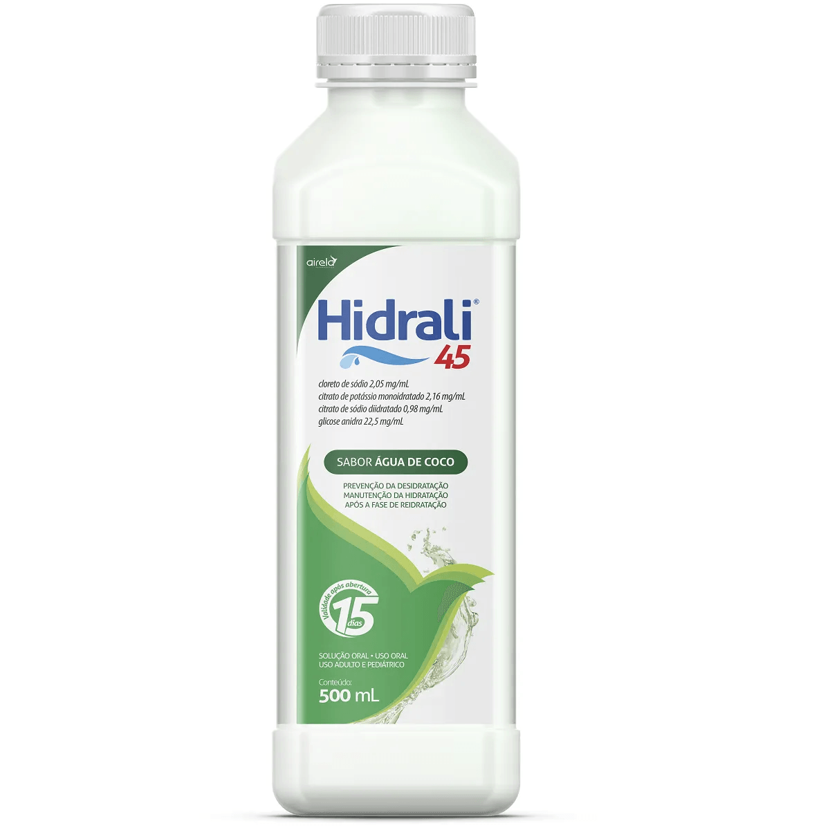 Imagem do produto HIDRATANTE ORAL HIDRALI SABOR AGUA DE COCO 500ML