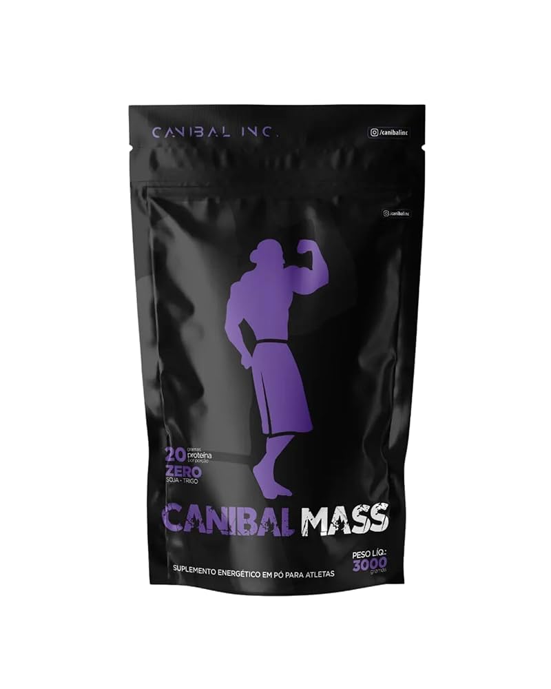 Imagem do produto HIPERCALORICO CANIBAL MASS SABOR BAUNILHA 3KG CANIBAL INC