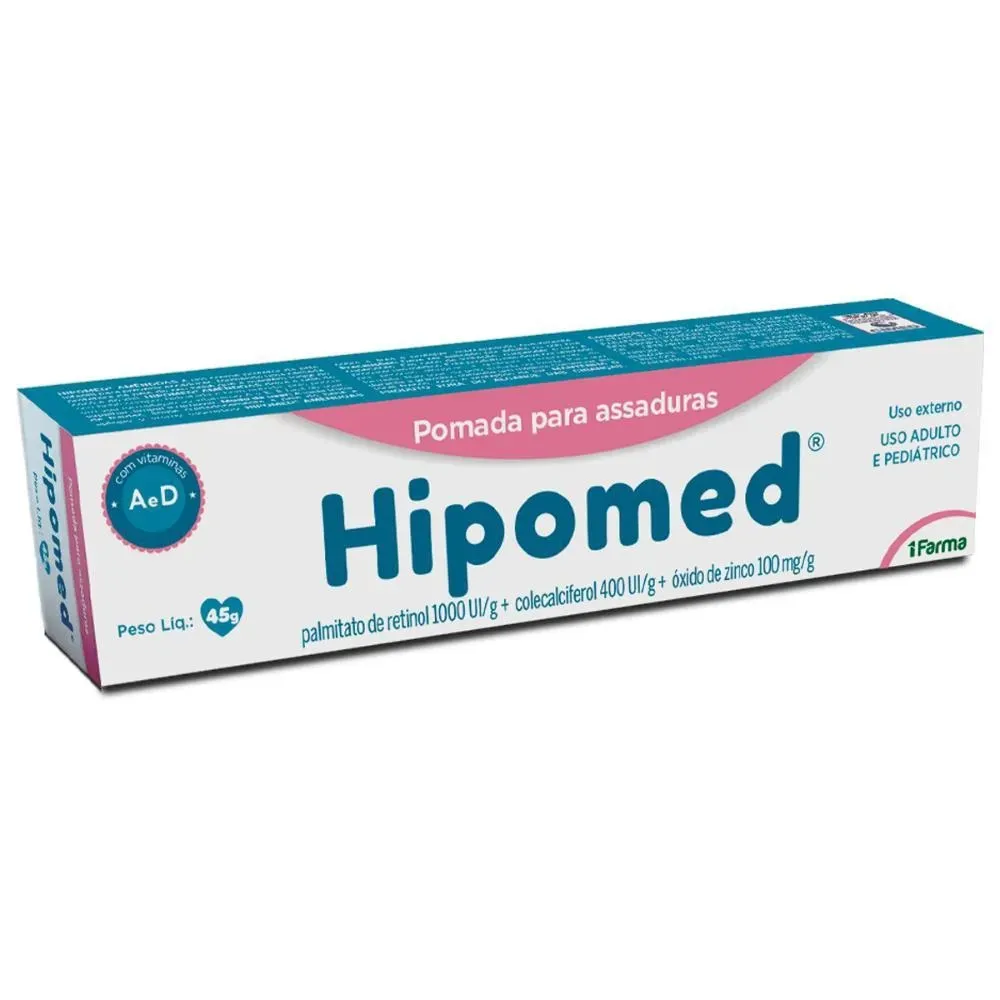 Imagem do produto HIPOMED ADULTO E PEDIATRICO POMADA BISNAGA COM 45G