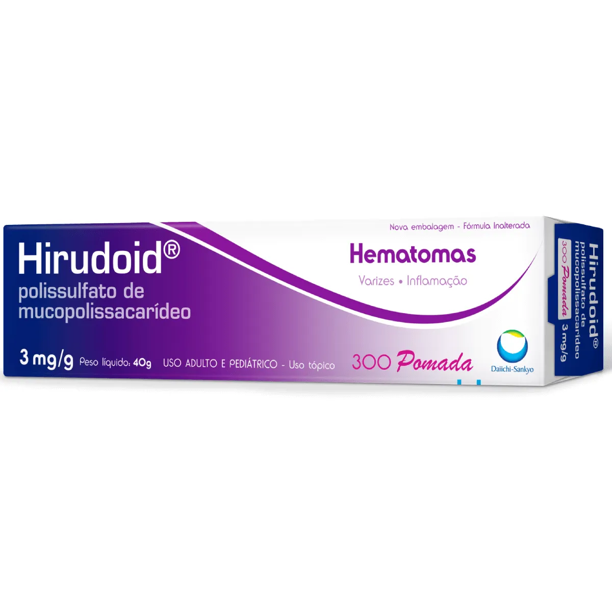 Thumbnail de HIRUDOID 3MG/G POMADA BISNAGA COM 40G
