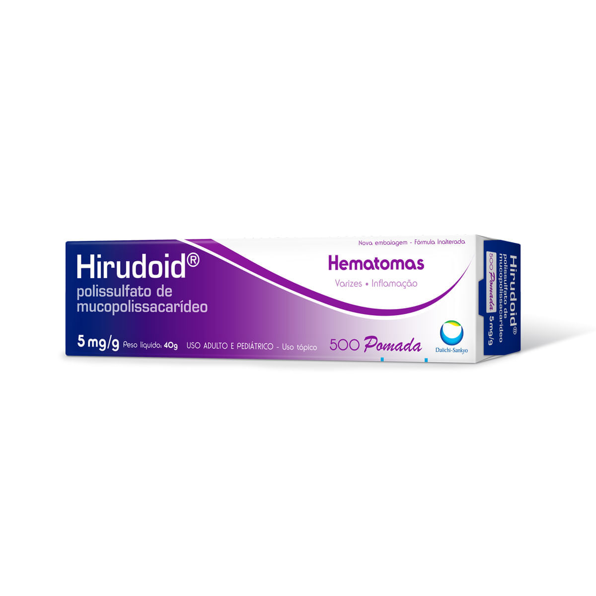 Imagem do produto HIRUDOID 5MG/G GEL BISNAGA COM 40G