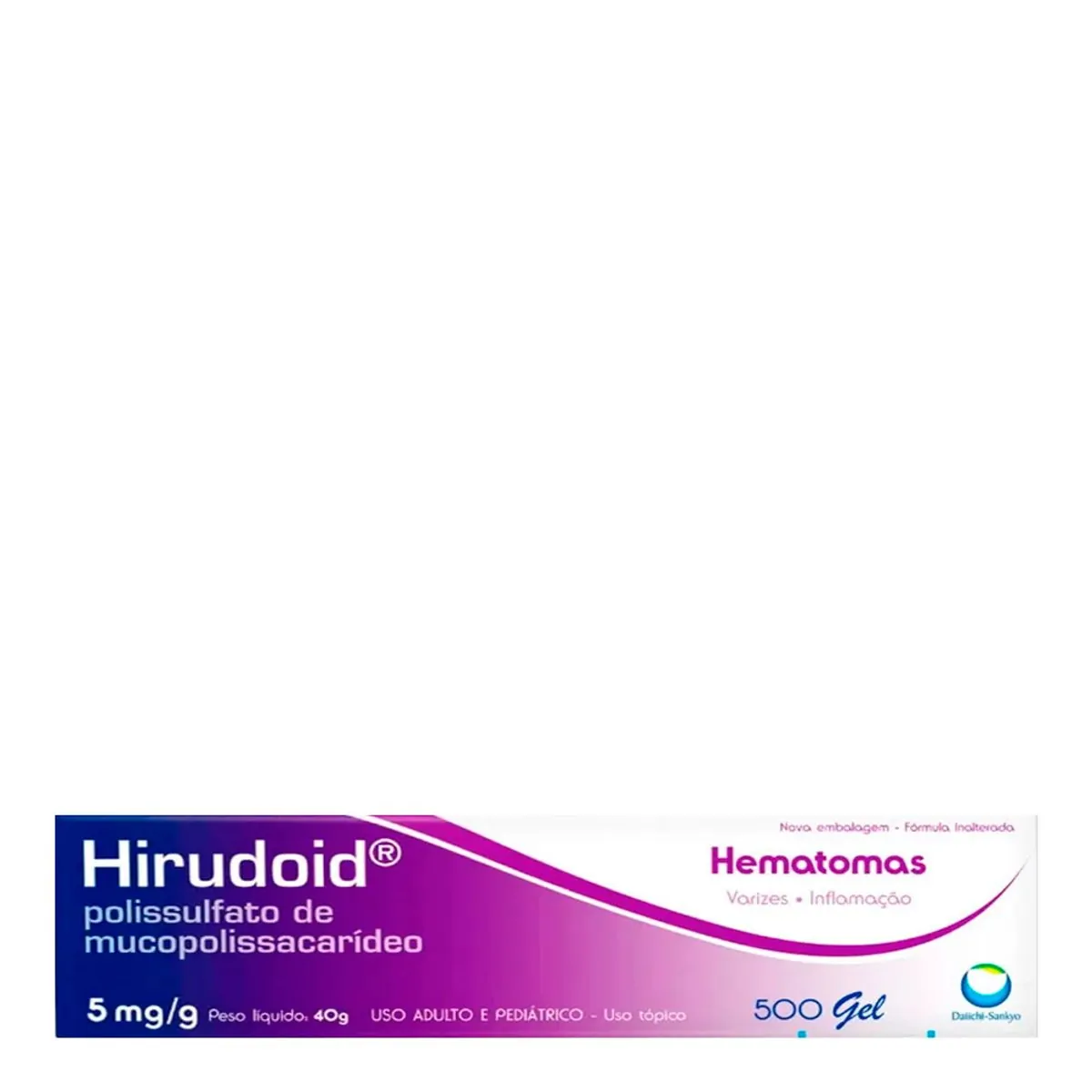 Thumbnail de HIRUDOID 5MG/G GEL BISNAGA COM 40G