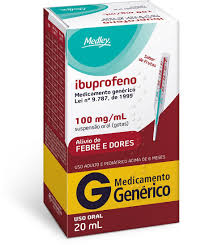 Thumbnail de IBUPROFENO 100MG SANOFI/MEDLEY SUSPENSAO GOTAS 20ML