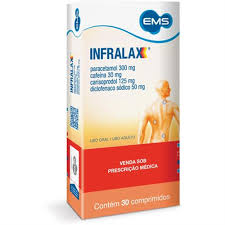 Thumbnail de INFRALAX 300MG+30MG+125MG+50MG EMS MARCAS CAIXA COM 30 COMPRIMIDOS